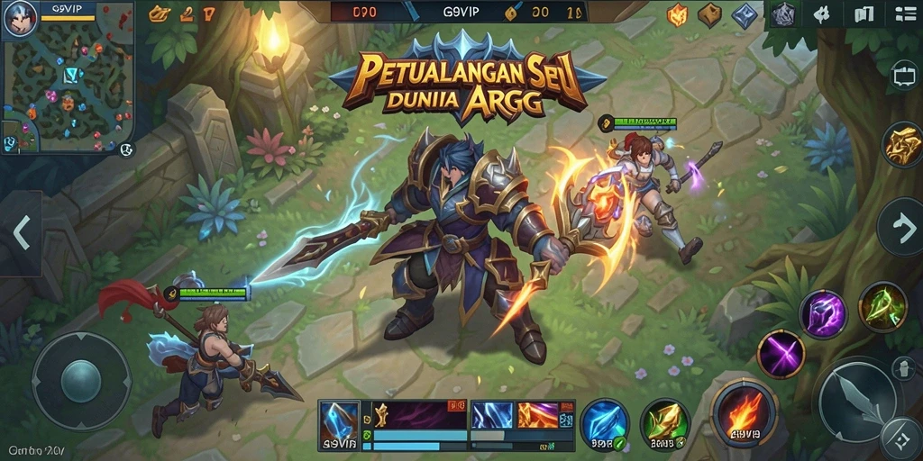 Tampilan gameplay G9VIP yang menarik dan penuh aksi.