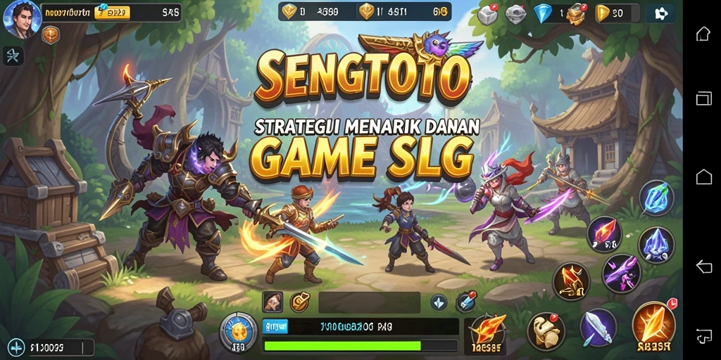 Tampilan gameplay SENGTOTO yang menegangkan dan strategis.