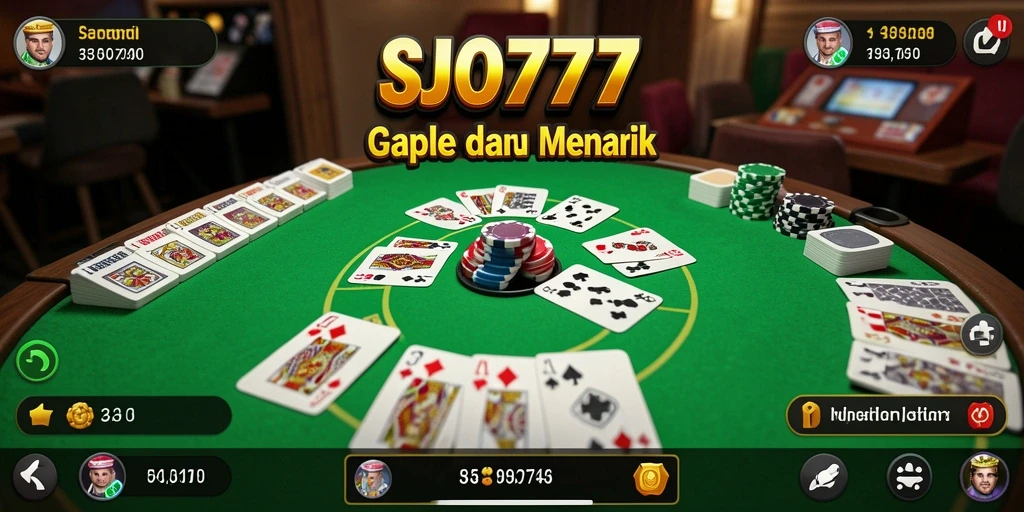 Tampilan gameplay seru SJO777 dengan teman-teman.